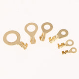 Max 150pcs Insulated Ring Cable Lugs Assorted Ring Eyes Assortment Kit - Aladdin Shoppers