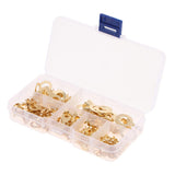 Max 150pcs Insulated Ring Cable Lugs Assorted Ring Eyes Assortment Kit - Aladdin Shoppers