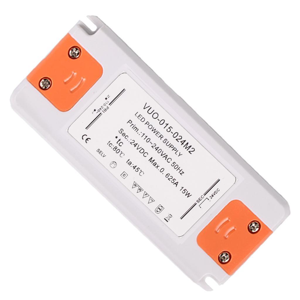 Max 15W 630MA 24V LED Constant Voltage LED Driver Supply for Mirror Headlight - Aladdin Shoppers