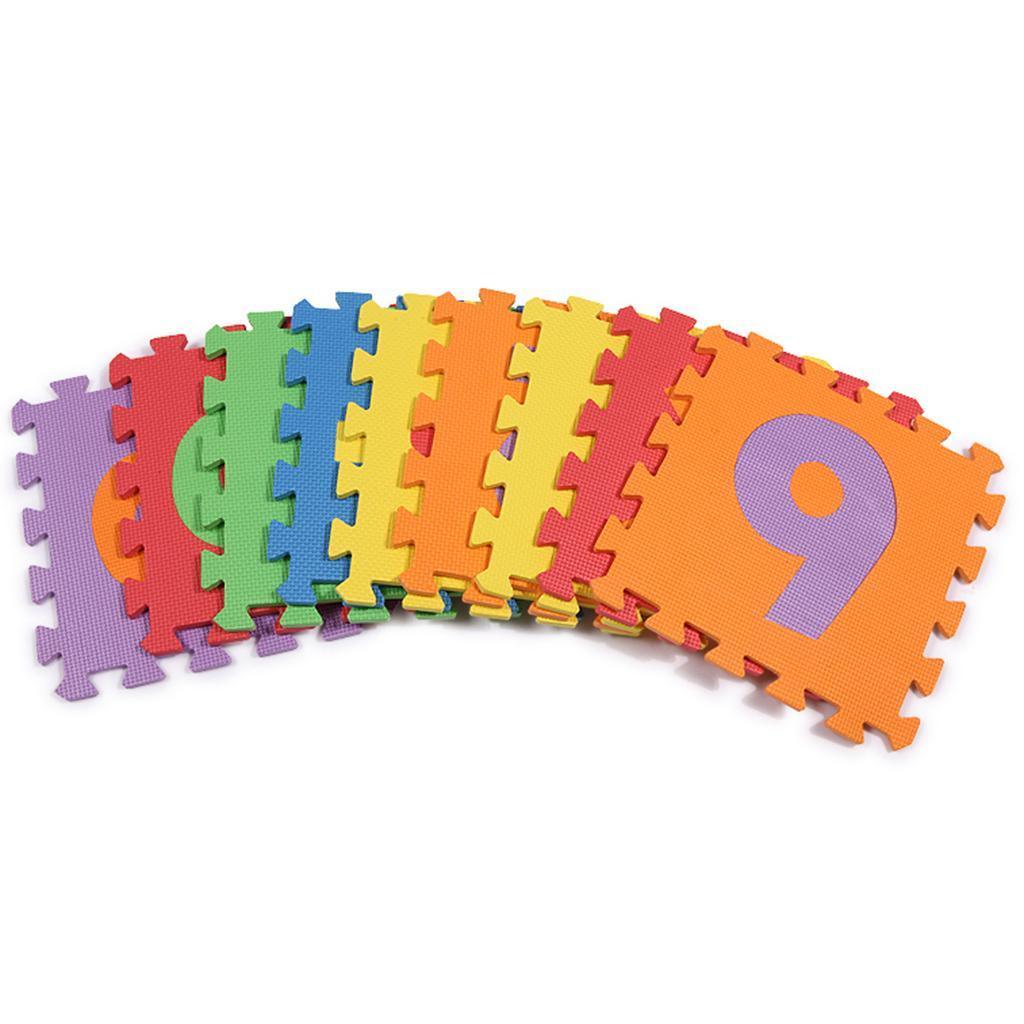 ⚡️Buy Max 16 Pieces Arithmetic Numbers Foam Puzzle Exercise Mat ...
