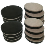 Max 16 Pieces Heavy Duty Reusable Furniture Sliders Felt Moving Pads Dia. 84mm - Aladdin Shoppers