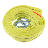 Max 16FT Heavy Duty Tow Strap with Hooks 5Tons Capacity Rope 670G - Aladdin Shoppers