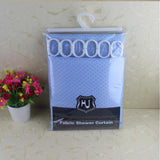 Max 180x180cm Diamond Pattern Shower Curtains Waterproof for Bathroom Blue - Aladdin Shoppers