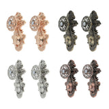 Max 1Pair Curtain Holdbacks Metal Drapery Tieback Tassel Wall Hook Silver - Aladdin Shoppers