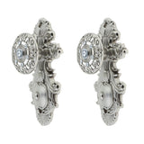 Max 1Pair Curtain Holdbacks Metal Drapery Tieback Tassel Wall Hook Silver - Aladdin Shoppers