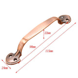 Max 1pc Antique Bronze Cabinet Door Drawer Bin Pull Handle Knob Rose Gold-90mm - Aladdin Shoppers