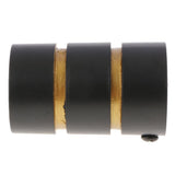 Max 1Pcs Curtain Rod Head/Ends/Drapery Pole Finals Dia 28mm Black Cylinder - Aladdin Shoppers