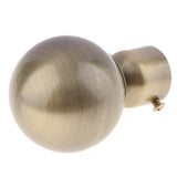 Max 1Pcs Curtain Rod Head/Ends/Drapery Pole Finals Dia 28mm Bronze Ball - Aladdin Shoppers
