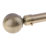 Max 1Pcs Curtain Rod Head/Ends/Drapery Pole Finals Dia 28mm Bronze Ball - Aladdin Shoppers