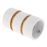 Max 1Pcs Curtain Rod Head/Ends/Drapery Pole Finals Dia 28mm White Cylinder - Aladdin Shoppers