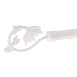 Max 1Pcs Curtain Rod Head/Ends/Drapery Pole Finals Dia 28mm White Tail - Aladdin Shoppers