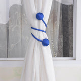 Max 1Pcs Curtain Tiebacks/Clips Creative Drapery Holdback Buckles Blue - Aladdin Shoppers