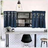 Max 1Pcs Window Voile Sheer Curtain Valance Tiers 137x61cm_B - Aladdin Shoppers