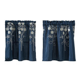 Max 1Pcs Window Voile Sheer Curtain Valance Tiers 74x61cm_B - Aladdin Shoppers