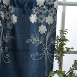 Max 1Pcs Window Voile Sheer Curtain Valance Tiers 74x61cm_B - Aladdin Shoppers