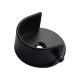 Max 1Piece Curtain Clothes Rail Decorative Pole/Rod Finials Ends Heads Black - Aladdin Shoppers