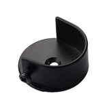 Max 1Piece Curtain Clothes Rail Decorative Pole/Rod Finials Ends Heads Black - Aladdin Shoppers