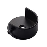 Max 1Piece Curtain Clothes Rail Decorative Pole/Rod Finials Ends Heads Black - Aladdin Shoppers