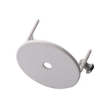 Max 1Piece Curtain Clothes Rail Decorative Pole/Rod Finials Ends Heads White - Aladdin Shoppers