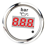 Max 2" Digital LED Oil Pressure Press Gauge Meter Tester - Aladdin Shoppers