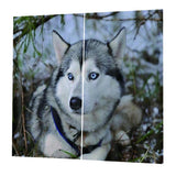 Max 2 Panel Set Digital Printing Curtains 3D Animals Wolf-85x200cm - Aladdin Shoppers