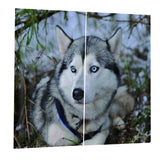 Max 2 Panel Set Digital Printing Curtains 3D Animals Wolf-85x200cm - Aladdin Shoppers