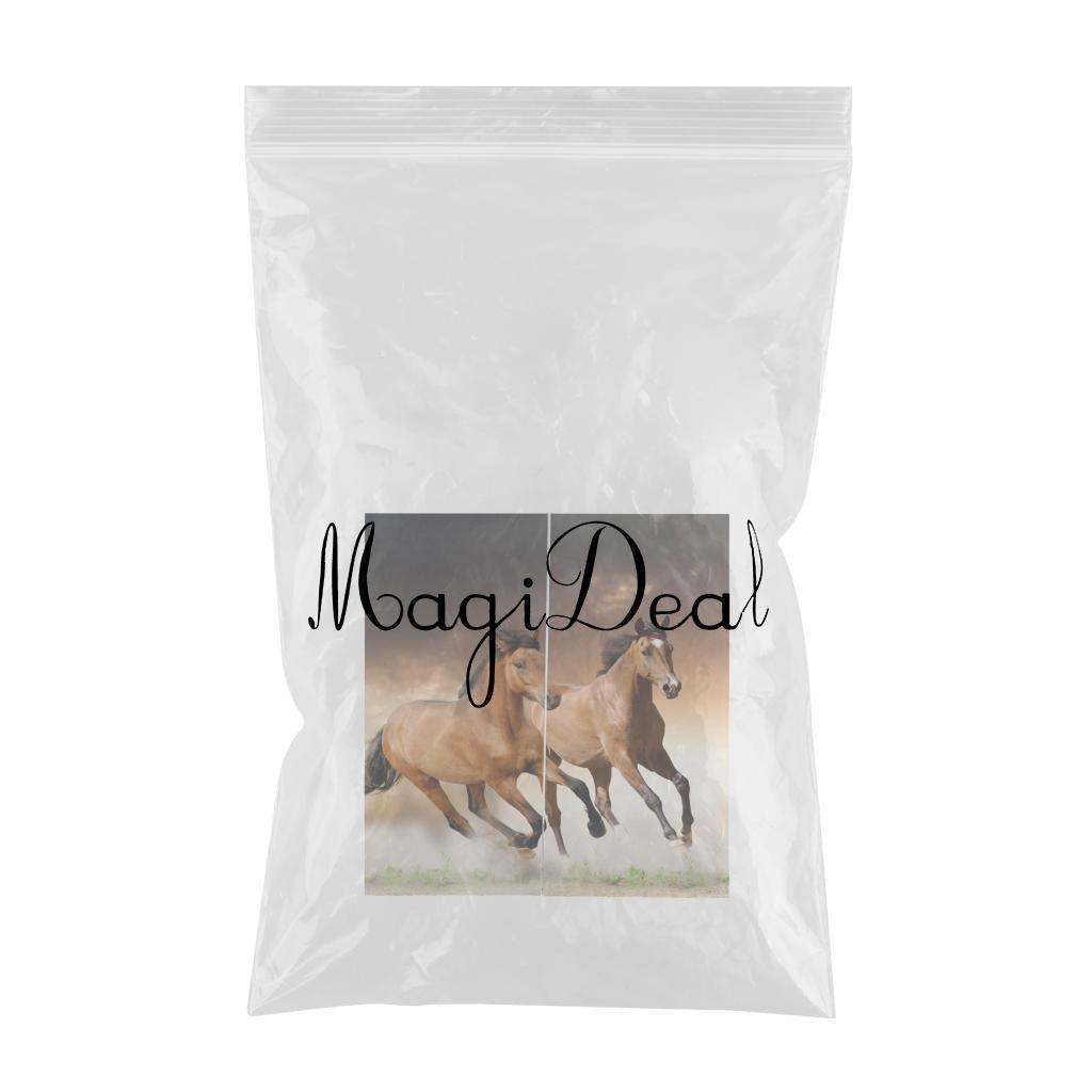 Max 2 Panels Set Teen Animal Decor 3D Print Window Curtain Drapes Running Horse - Aladdin Shoppers