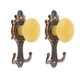 Max 2 Pcs Alloy Curtain Wall Hook Drapery Tieback Decor,2 Colors Optional Bronze - Aladdin Shoppers