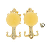 Max 2 Pcs Alloy Curtain Wall Hook Drapery Tieback Decor,2 Colors Optional Golden - Aladdin Shoppers
