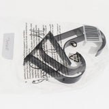 Max 2 Pcs Aluminum Alloy Curtain Rod Holder Wall Bracket Drapery Hardware,Black - Aladdin Shoppers