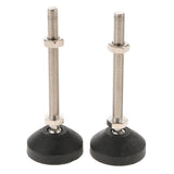 Max 2 Pcs Carbon Steel Adjustable Furniture Leveler Leveling Feet 50-M10x100mm - Aladdin Shoppers