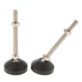 Max 2 Pcs Carbon Steel Adjustable Furniture Leveler Leveling Feet 50-M10x100mm - Aladdin Shoppers