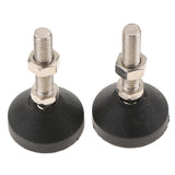 Max 2 Pcs Carbon Steel Adjustable Furniture Leveler Leveling Feet 50-M12x50mm - Aladdin Shoppers