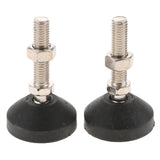 Max 2 Pcs Carbon Steel Adjustable Furniture Leveler Leveling Feet 50-M12x50mm - Aladdin Shoppers