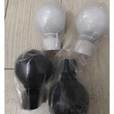 Max 2 Pcs Elegant Solid Color Metal Curtain Rod Finial , Drapery Pole Caps White - Aladdin Shoppers