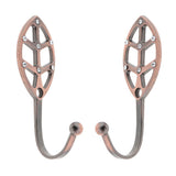 Max 2 Pcs European-style Crystal Alloy Curtain Wall Tieback Hooks Ancient Red - Aladdin Shoppers