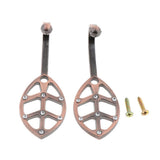 Max 2 Pcs European-style Crystal Alloy Curtain Wall Tieback Hooks Ancient Red - Aladdin Shoppers