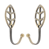 Max 2 Pcs European-style Crystal Alloy Curtain Wall Tieback Hooks Bronze - Aladdin Shoppers