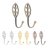 Max 2 Pcs European-style Crystal Alloy Curtain Wall Tieback Hooks Bronze - Aladdin Shoppers