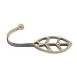 Max 2 Pcs European-style Crystal Alloy Curtain Wall Tieback Hooks Bronze - Aladdin Shoppers