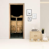 Max 2 Pieces 3D Self Adhesive Door Wall Fridge Sticker Wrap Mural 90cm C - Aladdin Shoppers