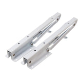Max 2 Pieces Folding Release Catch Wall Shelf Bracket Support K Shaped 14 inches - Aladdin Shoppers