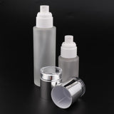 Max 2 Pieces Glass spray Bottles Refillable Cosmetic Container 30ml/80ml Silve - Aladdin Shoppers
