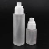Max 2 Pieces Glass spray Bottles Refillable Cosmetic Container 30ml/80ml Silve - Aladdin Shoppers
