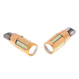 Max 2 Pieces T10 3014 38 LED Trailer Truck RV Marker Clearance Turn Light Blue - Aladdin Shoppers