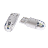 Max 2 Pieces Universal Car 12V T10 3030 2SMD LED Light Lamp Bulb Ice Blue - Aladdin Shoppers