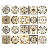 Max 20pcs 3D Tile Stickers DIY Removable Tile Decals for Home Decoration LD - Aladdin Shoppers