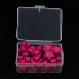 Max 20pcs Wooden Thumb Tacks Push Pins Flower Head Office Thumbtack Rose Red - Aladdin Shoppers