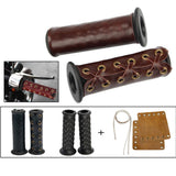 Max 22mm Universal Motorcycle Grips Hand Grips Covers Protectors for Harley - Black - Waterproof - Antislip - Motorcycle Lever Covers - Aladdin Shoppers