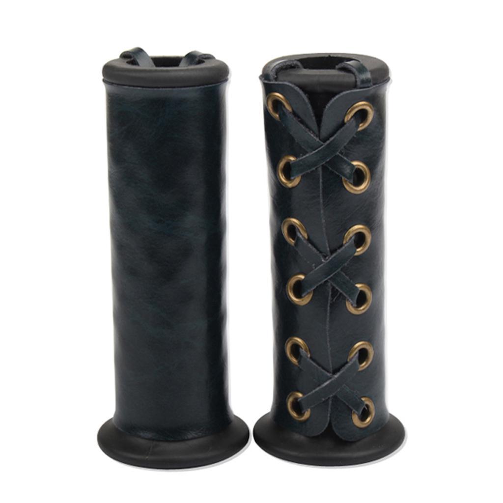 Max 22mm Universal Motorcycle Grips Hand Grips Covers Protectors for Harley - Black - Waterproof - Antislip - Motorcycle Lever Covers - Aladdin Shoppers